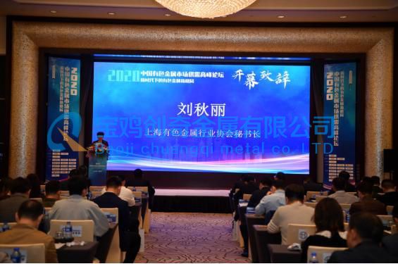 2020中国有色金属市场供需高峰论坛在沪